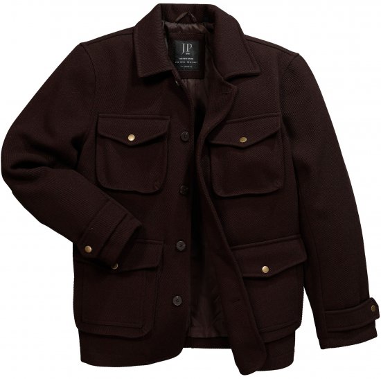 JP1880 Field Jacket Dark Brown - Jakas & Lietus apģērbs - Jakas - 2XL-12XL