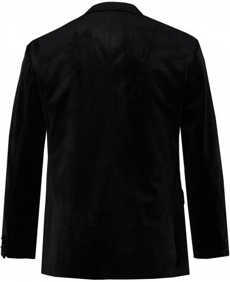 JP1880 Jacket Velvet Business Smoking Black - Uzvalki un žaketes - Liela izmēra uzvalki un bleizeri