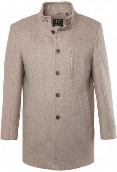 JP1880 Coat Wool Blend Beige Melange - Jakas & Lietus apģērbs - Jakas - 2XL-12XL