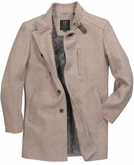 JP1880 Coat Wool Blend Beige Melange - Jakas & Lietus apģērbs - Jakas - 2XL-12XL