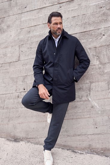 JP1880 Business Coat Zip-out Panel Black - Jakas & Lietus apģērbs - Jakas - 2XL-12XL