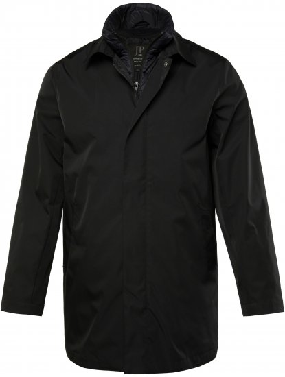 JP1880 Business Coat Zip-out Panel Black - Jakas & Lietus apģērbs - Jakas - 2XL-12XL