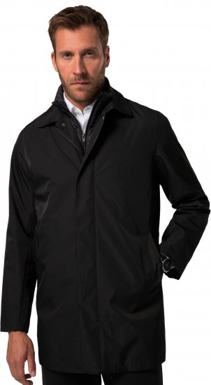 JP1880 Business Coat Zip-out Panel Black - Jakas & Lietus apģērbs - Jakas - 2XL-12XL