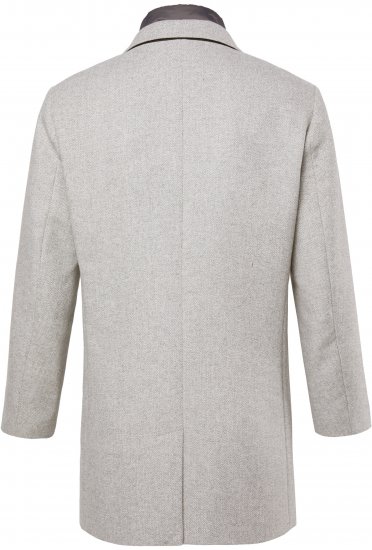 JP1880 Wool Blend Coat with Nylon Insert Grey - Jakas & Lietus apģērbs - Jakas - 2XL-12XL