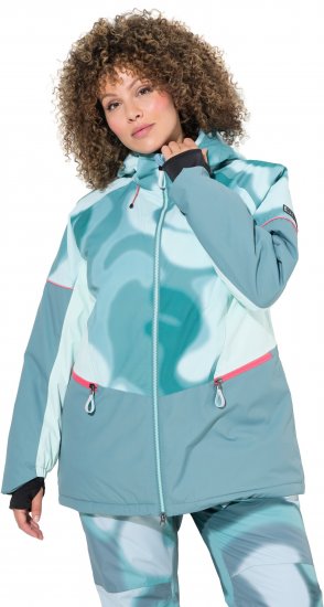 Ulla Popken HYPRAR Performance Jacket Ice Green - Jakas - 