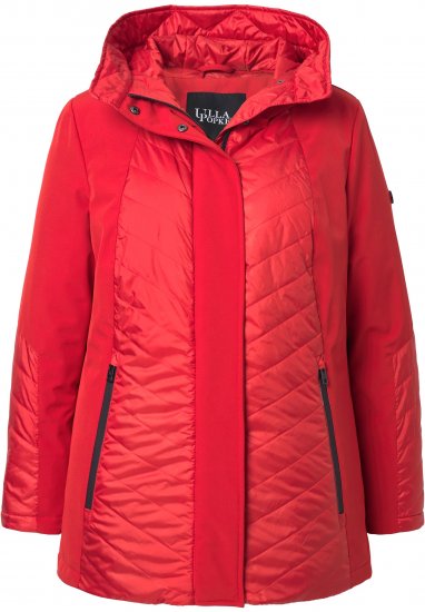 Ulla Popken HYPRAR Functional Softshell Jacket Red - Jakas - 