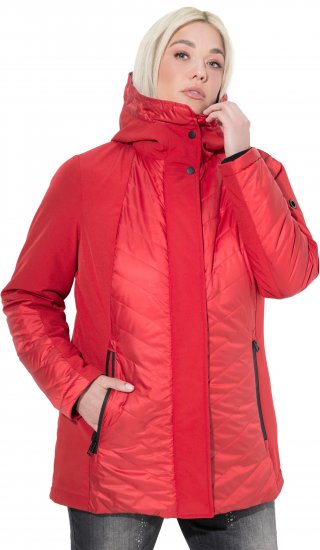 Ulla Popken HYPRAR Functional Softshell Jacket Red - Jakas - 