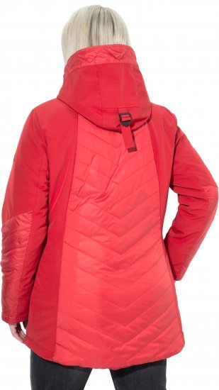 Ulla Popken HYPRAR Functional Softshell Jacket Red - Jakas - 