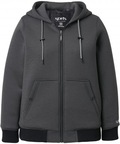 Ulla Popken Water-Repellant Softshell Jacket Black - Jakas - 