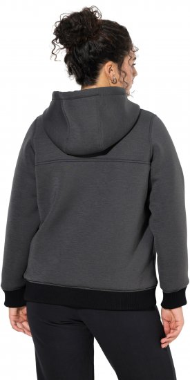 Ulla Popken Water-Repellant Softshell Jacket Black - Jakas - 