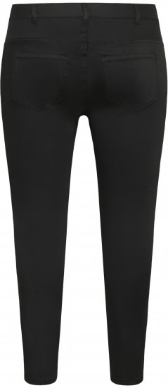 Kaffe Curve Dina Slim džinsi ar saīsinātu garumu Melns - Džinsi & Bikses Lielos Izmēros – Plus Size - 