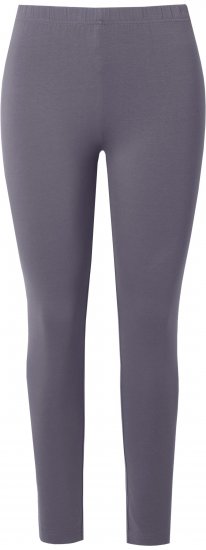 Ulla Popken Basic Stretch Knit Ankle Length Leggings Dark Grey - Džinsi & Bikses Lielos Izmēros – Plus Size - 