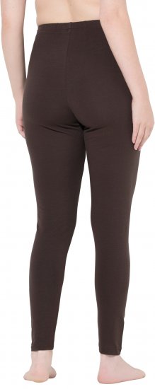 Ulla Popken Basic Stretch Knit Ankle Length Leggings Pine Brown - Džinsi & Bikses Lielos Izmēros – Plus Size - 