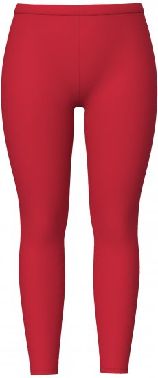 Ulla Popken Basic Stretch Knit Ankle Length Leggings Salsa Red - Džinsi & Bikses Lielos Izmēros – Plus Size - 