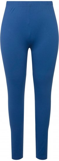 Ulla Popken Basic Stretch Knit Ankle Length Leggings Grey Blue - Džinsi & Bikses Lielos Izmēros – Plus Size - 