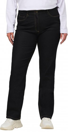 Ulla Popken Regular Fit Mandy Stretch Jeans Dark Blue Denim - Džinsi & Bikses Lielos Izmēros – Plus Size - 