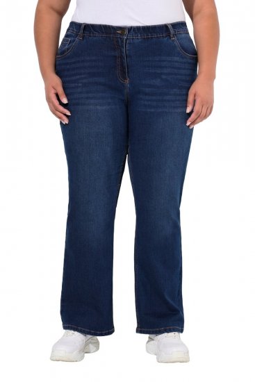 Ulla Popken Marie Fit Bootcut Stretch Jeans Blue Denim - Ulla Popken - Ulla Popken lielizmēra apģērbi