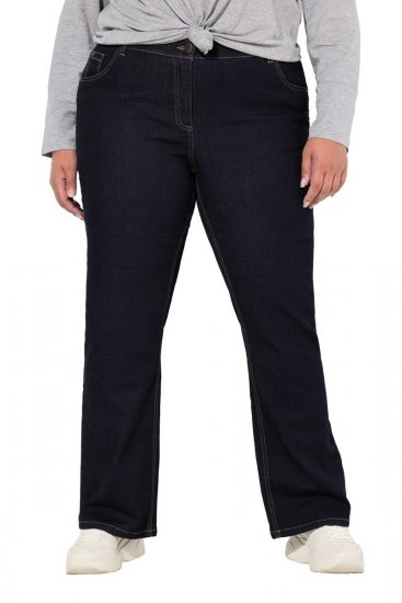 Ulla Popken Marie Fit Bootcut Stretch Jeans Dark Blue Denim - Ulla Popken - Ulla Popken lielizmēra apģērbi