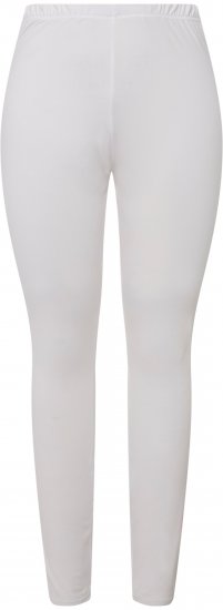 Ulla Popken Quick Dry Moisture Wicking Stretch Ski Leggings Snow White - Džinsi & Bikses Lielos Izmēros – Plus Size - 