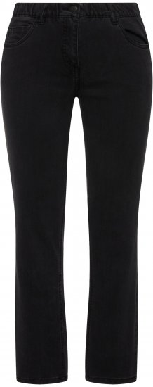 Ulla Popken Stretch Sarah Fit Skinny Jeans Black - Džinsi & Bikses Lielos Izmēros – Plus Size - 