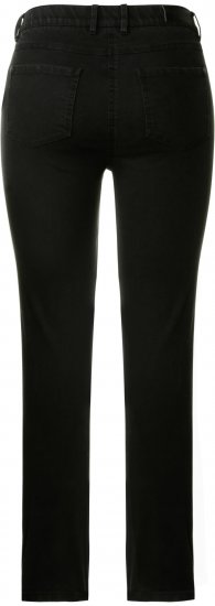 Ulla Popken Stretch Sarah Fit Skinny Jeans Black - Džinsi & Bikses Lielos Izmēros – Plus Size - 
