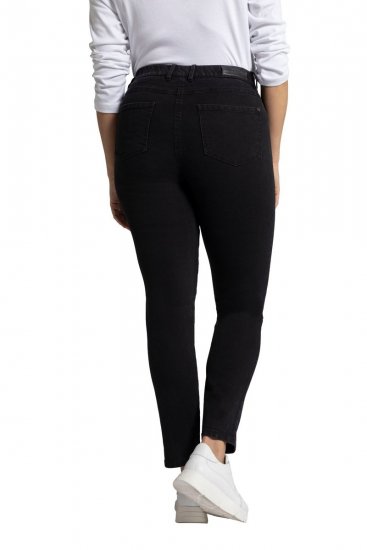Ulla Popken Stretch Sarah Fit Skinny Jeans Black - Džinsi - Sieviešu džinsi lielos izmēros