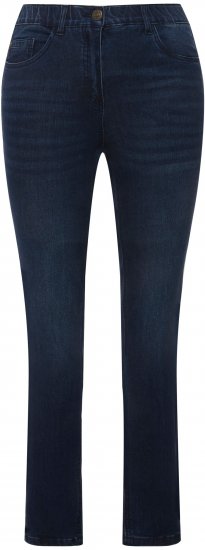 Ulla Popken Stretch Sarah Fit Skinny Jeans Blue Denim - Džinsi & Bikses Lielos Izmēros – Plus Size - 
