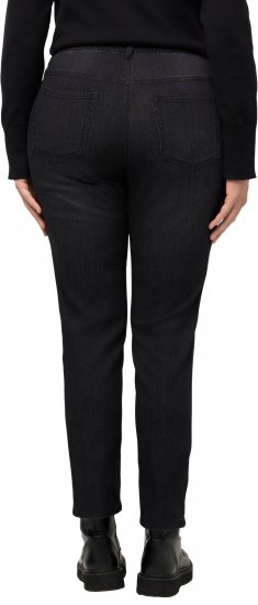 Ulla Popken Stretch Fit Sienna Jeans Black - Džinsi & Bikses Lielos Izmēros – Plus Size - 