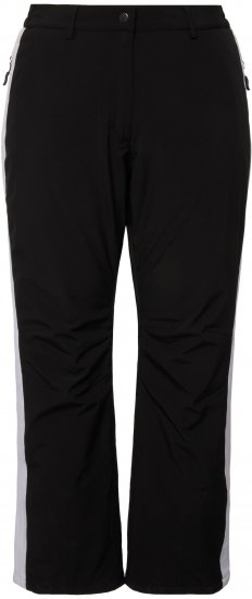 Ulla Popken Thermal Triple-Function Pants Black - Džinsi & Bikses Lielos Izmēros – Plus Size - 