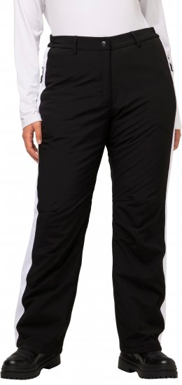 Ulla Popken Thermal Triple-Function Pants Black - Džinsi & Bikses Lielos Izmēros – Plus Size - 