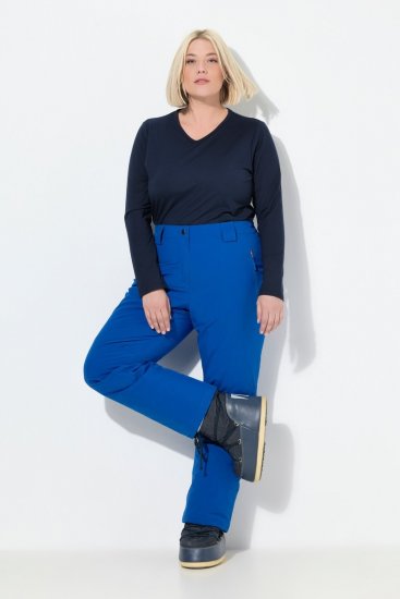 Ulla Popken Thermal Triple-Function Pants Denim Blue - Bikses - Lielo izmēru bikses sievietēm