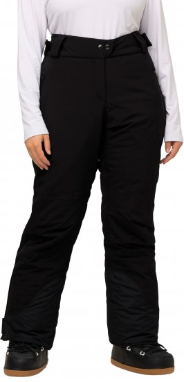 Ulla Popken HYPRAR Triple Function Ski Pants Black - Džinsi & Bikses Lielos Izmēros – Plus Size - 