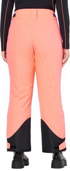Ulla Popken HYPRAR Triple Function Ski Pants Neon Pink - Džinsi & Bikses Lielos Izmēros – Plus Size - 