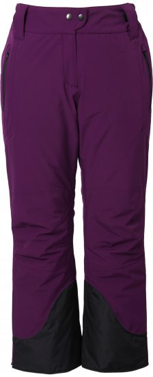 Ulla Popken HYPRAR Triple Function Ski Pants Grape Red - Džinsi & Bikses Lielos Izmēros – Plus Size - 