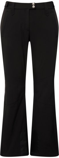 Ulla Popken Water Repellent Softshell Pants Black - Džinsi & Bikses Lielos Izmēros – Plus Size - 