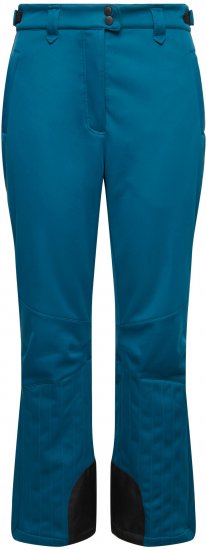Ulla Popken Water Repellent Softshell Pants Dark Petrol - Džinsi & Bikses Lielos Izmēros – Plus Size - 