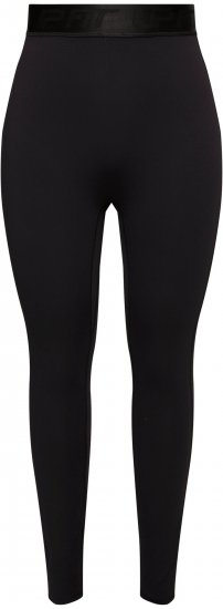 Ulla Popken Lightfit Quick Drying Leggings Black - Džinsi & Bikses Lielos Izmēros – Plus Size - 