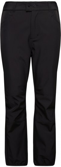Ulla Popken Softshell Triple Function Fleece Lined Pants Black - Džinsi & Bikses Lielos Izmēros – Plus Size - 