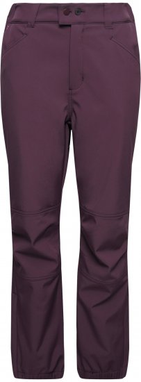 Ulla Popken Softshell Triple Function Fleece Lined Pants Dark Blackberry - Džinsi & Bikses Lielos Izmēros – Plus Size - 
