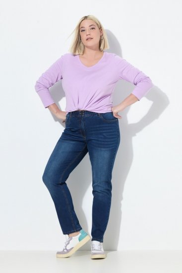 Ulla Popken Stretch Fit Jeans Blue Denim - Džinsi - Sieviešu džinsi lielos izmēros