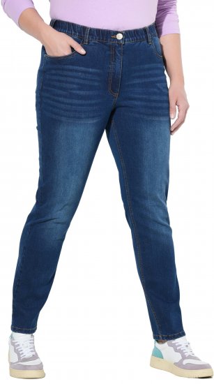 Ulla Popken Stretch Fit Jeans Blue Denim - Džinsi & Bikses Lielos Izmēros – Plus Size - 