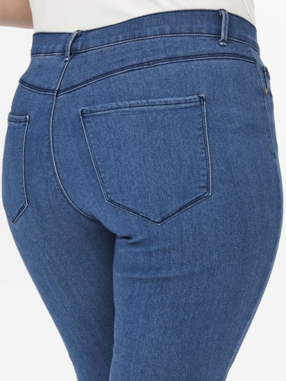Only Carmakoma Thunder Life Skinny Fit Jeans Blue Denim - Džinsi & Bikses Lielos Izmēros – Plus Size - 