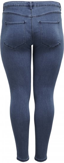 Only Carmakoma Thunder Life Skinny Fit Jeans Blue Denim - Džinsi & Bikses Lielos Izmēros – Plus Size - 