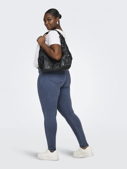 Only Carmakoma Thunder Life Skinny Fit Jeans Blue Denim - Džinsi & Bikses Lielos Izmēros – Plus Size - 