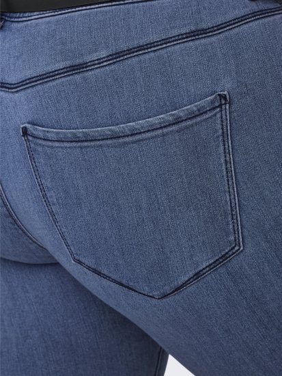Only Carmakoma Thunder Life Skinny Fit Jeans Blue Denim - Džinsi & Bikses Lielos Izmēros – Plus Size - 