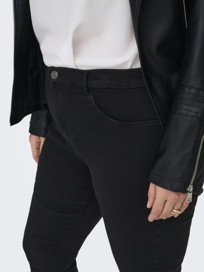 Only Carmakoma Storm Life Skinny Fit jeans Black - Džinsi - 
