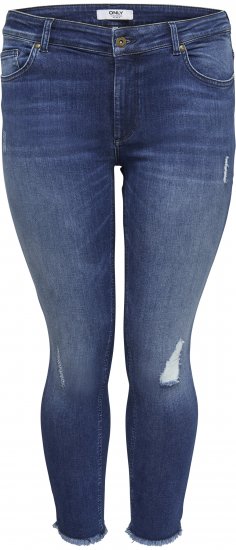 Only Carmakoma Willy Skinny Fit Jeans Blue - Džinsi - 