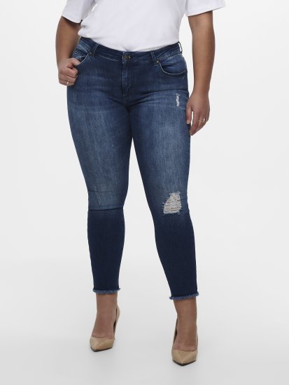 Only Carmakoma Willy Skinny Fit Jeans Blue - Džinsi - 