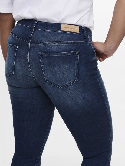 Only Carmakoma Willy Skinny Fit Jeans Blue - Džinsi - 