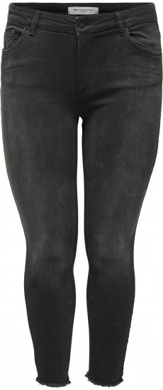 Only Carmakoma Willy Skinny Fit Jeans Black - Džinsi - 